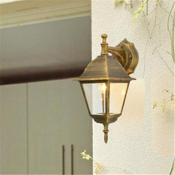 Waterproof American LED Wall Porch Lights Creative Outdoor Garden Street Villa