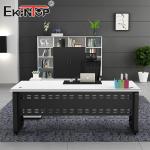 Business Furniture Factory Price Sturdy Wood Material Office Desk Wood Corner