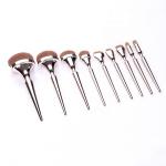 Synthetic Hair 9 Piece Cosmetic Makeup Brush Set For Makeup Artist