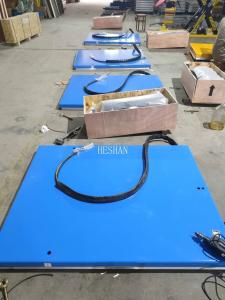 Wholesale Hydraulic Low Profile Scissor Lift Table 2000kg Electric Lift Platform from china suppliers