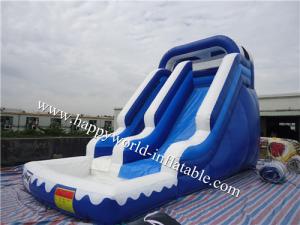 Wholesale bounce round water slide , industrial inflatable water slide from china suppliers