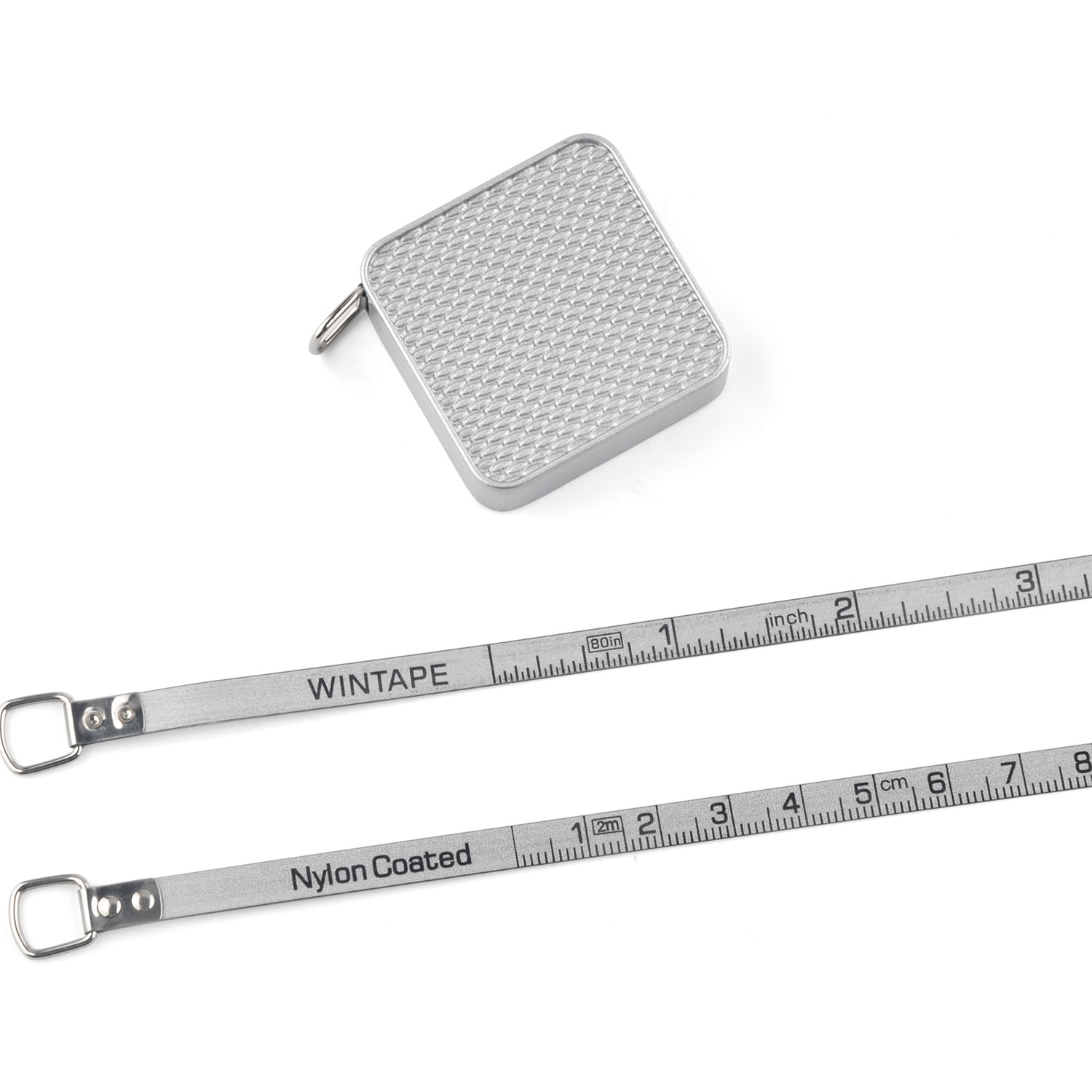 Wintape Custom Logo High Quality Mini 2M Tape Measure Zinc Case For Gift Promotion Durable Steel Measuring Tape