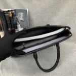 Authentic Exotic Ostrich Skin Men Large Business Briefcase Bag Laptop Case