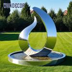 Outdoor swimming pool metal decoration abstract geometric musical symbols