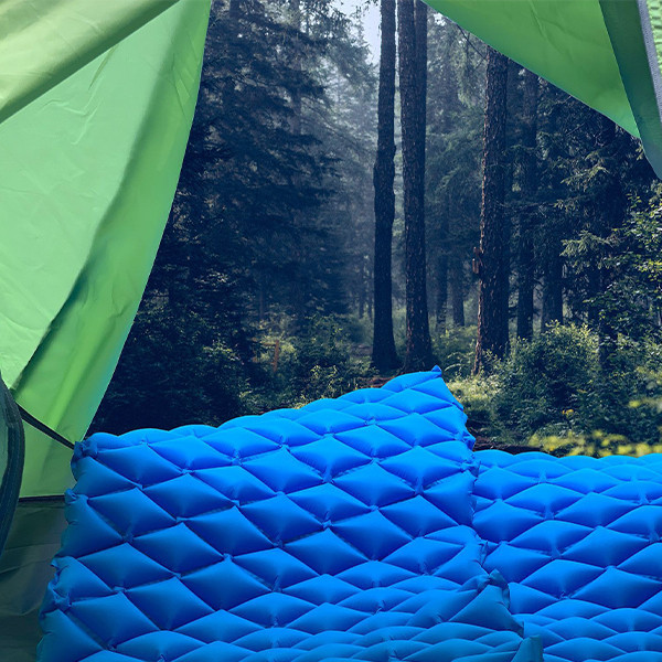 Inflatable Outdoor Sleeping Pad 190 X 58cm Backpacking Sleeping Pad Ultralight Camping Mat