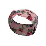 Fashion Women Head Scarves Wide Elastic Headbands With Heat Transfer Logo