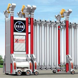 Wholesale Luxury Wrought Iron Driveway Automatic Retractable Gate 1700mm Height from china suppliers