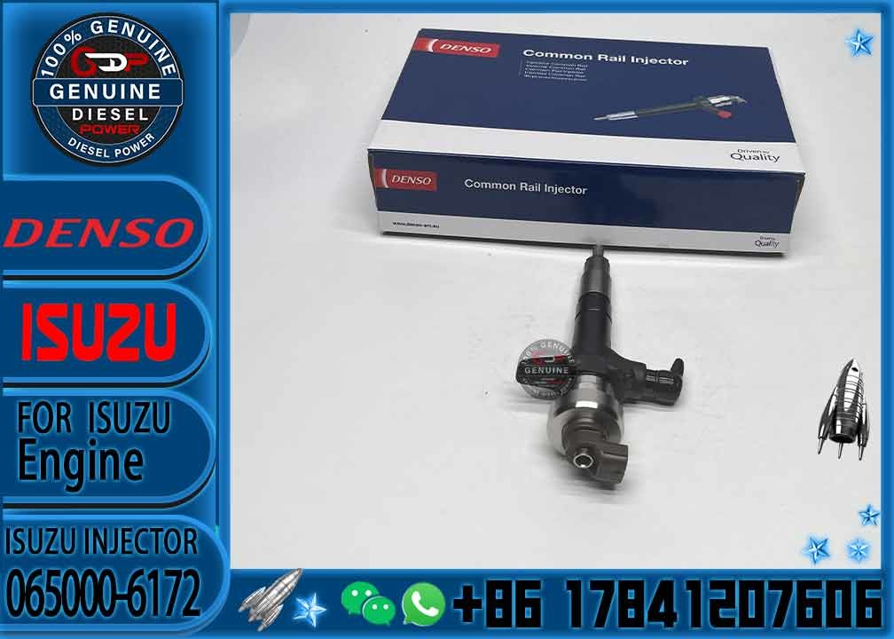 diesel engine fuel injector 065000-6172 common rail injector 8-98055863-2 engine accessories 8980558632
