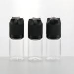 Frosted Matte Black Bottle Black Smoke Oil Bottle Use Plastic Bottle