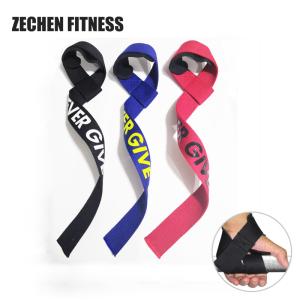 Wholesale Leather Weightlifting Wrist Straps Wraps Heavy Duty Gym Work Out from china suppliers