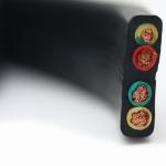Flat Flexible Traveling Cable for Crane or Conveyor 4Cx16sqmm Black Jacket