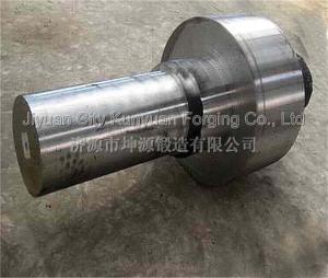 Wholesale 42CrMo4 OD702 x350 x1500mm Threaded Metal Hardened Forged Steel Shaft For Ship Building Industry from china suppliers