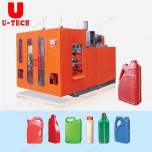 Wholesale Automatic 1L 5L Lube Oil PE Plastic Processed extrusion Bottle blow molding machine from china suppliers