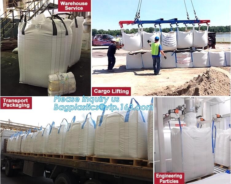 superior quality polypropylene jumbo bag,polyethylene sandbags scrap woven pp bulk bag, pp big jumbo bag for sand, pack