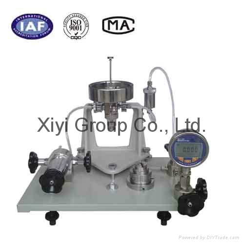 Multifunction wide-range piston pressure gauge YS-6; YS-60; YS-600 YS250 DWT
