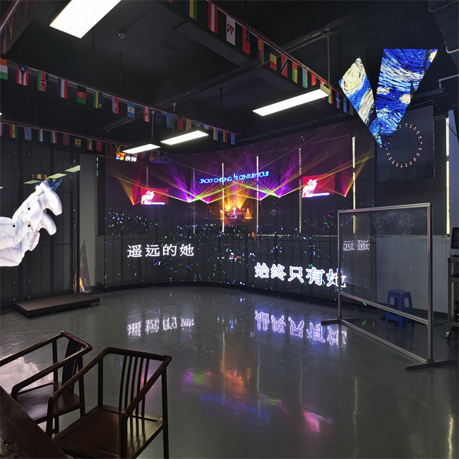 P3.91*7.8 Transparent Screen High Brightness Pixel Full Color HD LED Display Panel Screen