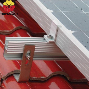 Design Solar Tile Roof Hook with 25-30 Years Service Life and ISO9001/CE Certificate