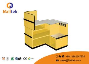 Wholesale Retail Shop Metal Supermarket Checkout Counter Convenience Store Checkout Counter from china suppliers