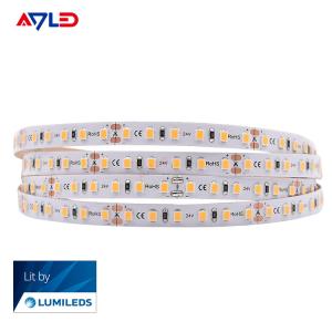 Wholesale IP65 High CRI LED Luces Led Strip Lights 2835 24V Warm White 3000K Outdoor For Room from china suppliers