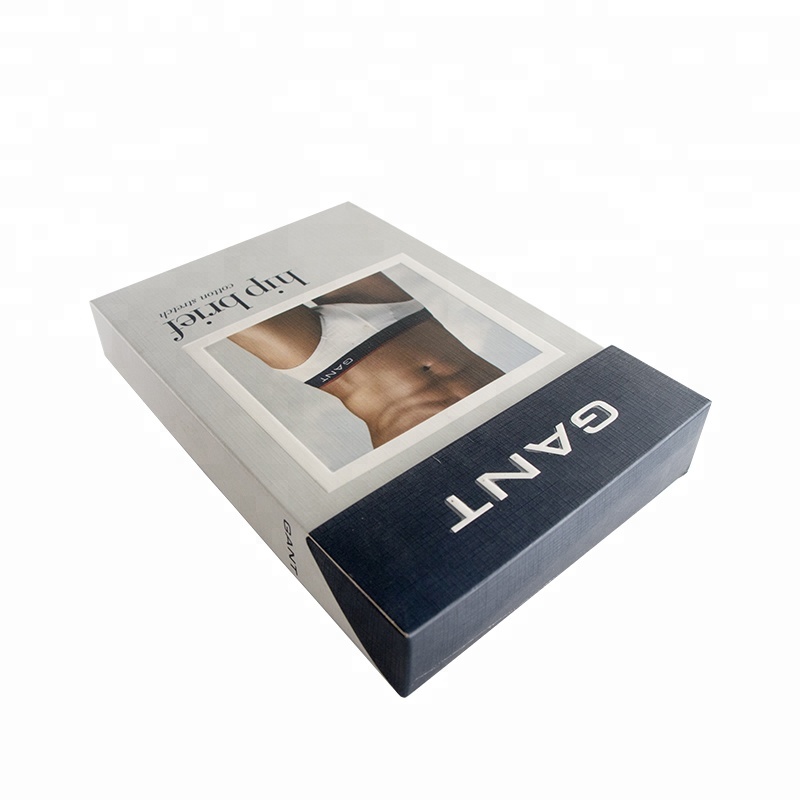 OEM Service Recyclable Custom Clothing Boxes For Underwear​ Packaging