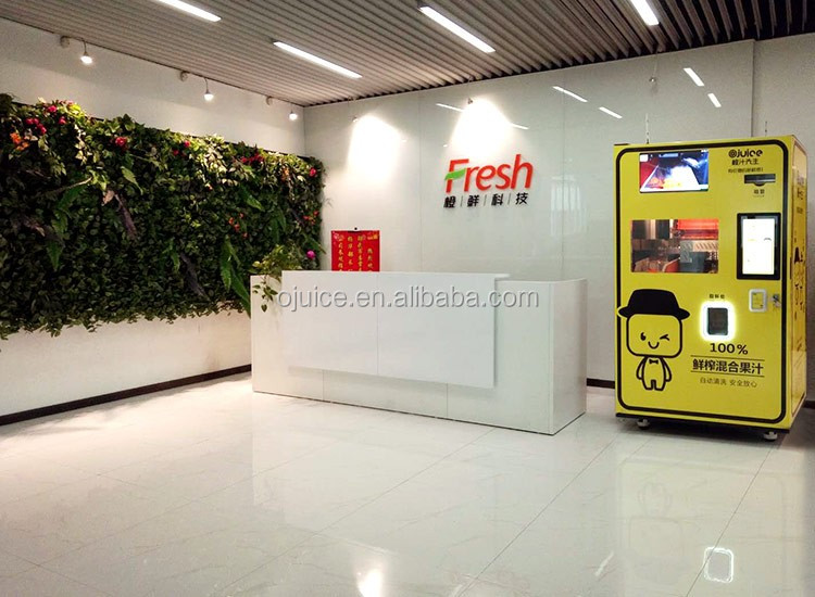 Automatic Professional Orange Juicer Machine For Supermarket Mall School