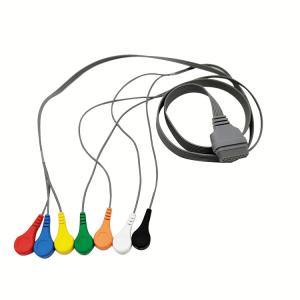Wholesale 16 Pin Connector ECG Patient Cable TPU Material Edan 5/7 /10Lead For SE-2012 / SE-2003 from china suppliers