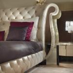 2.4m Luxury King Platform Bed Titanium Modern Bedroom Furniture Sets 1.34m