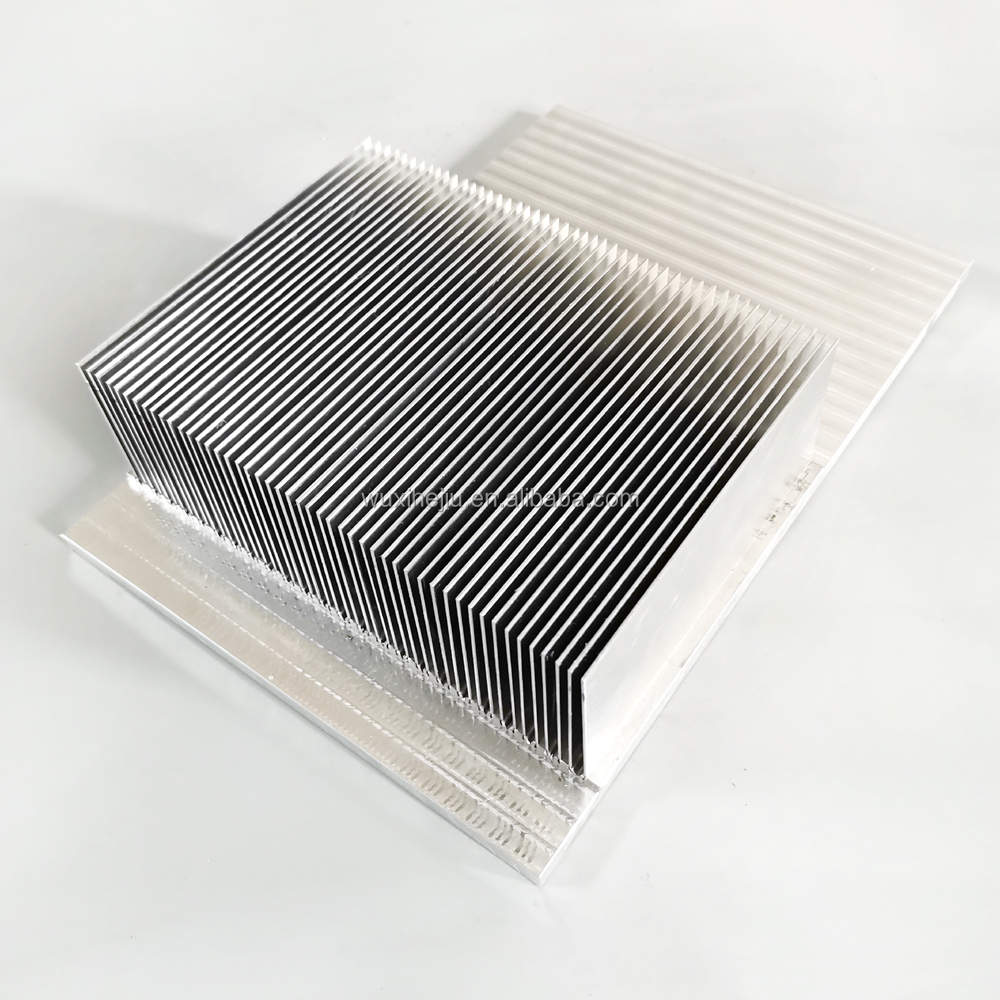 Industrial Rustproof Laser Heat Sink , Anodizing Aluminium Heat Sink Extrusion