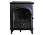 Steel Chimney Cast Iron Wood Burning Stove Antique Bronze Color