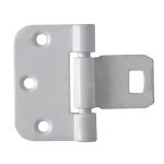 Wooden Door Zinc Alloy Hinges 6540 KS Chrome Powder Coating