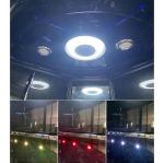 Bathroom Aluminum Frame Tempered Glass Black Steam Shower Enclosure Room