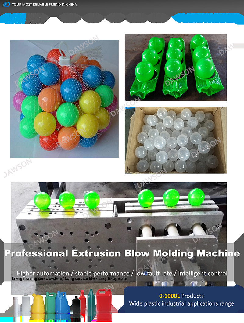 Plastic Ocean Ball Colourful Sea Ball Kid Toy Extrusion Blow Molding Machine