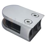 D Shape Inox Stair Clip Grade 304 316 Stainless Steel Glass Clamp For 38.1mm 42
