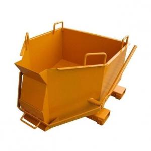 Wholesale 1500L Forklift Tipping Skip Concrete Equipment Parts Concrete Pouring Skip from china suppliers