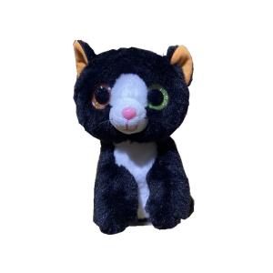 Wholesale 7.09in 0.18M Black Kitty Halloween Stuffed Animal 3A Batteries from china suppliers