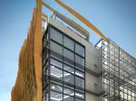 Villa Soundproof Aluminium Curtain Wall Cladding Double Glazed