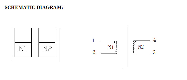 Line Filter Common Mode Inductor , UU9.8 R10K Protects Power Through Inductor