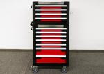 775mm 27" Stainless Steel Top Cover Rolling Tool Cabinet On Wheels