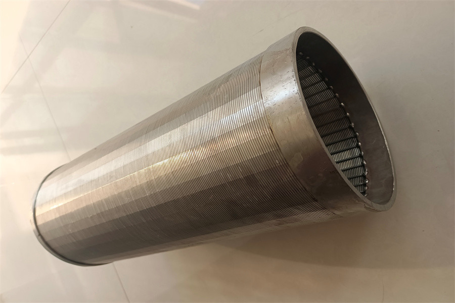 Sand Stainless Steel Filter Screen Anti Corrosion Wedge Wire Screen Tube