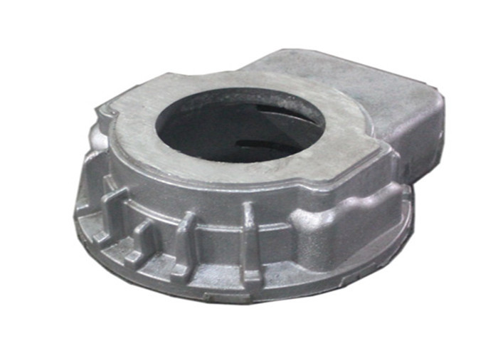Silver White Aluminium Car Parts Electrostatic Spraying Optional Surface