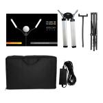 OEM logo bicolor 48w/96w eyelash extension beauty lash lamp Double Arms LED Fill