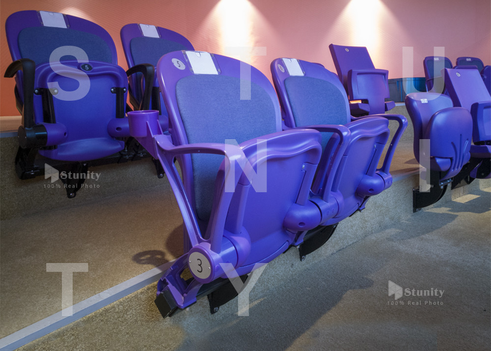 STUNITY Auto tip-up UV resistant wholesale plastic stadium seats