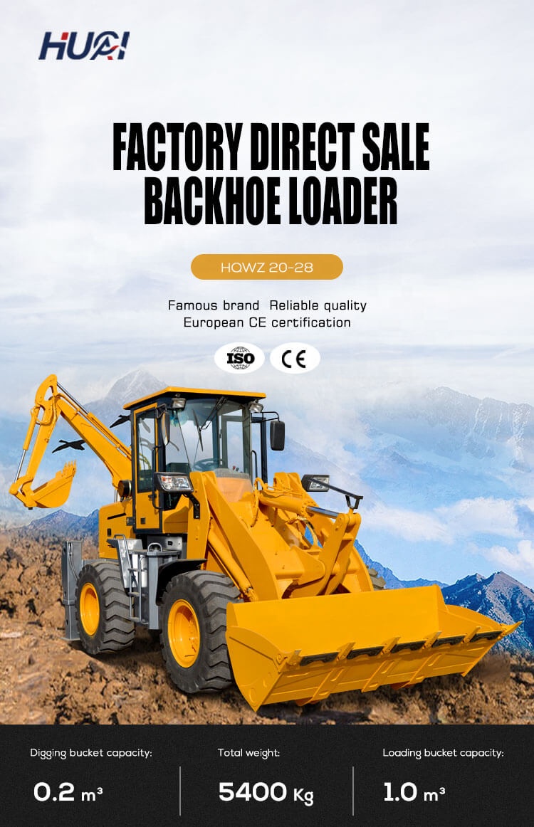 500 mm Min. Turning Radius Backhoe Loader Front Loader And Backhoe And Materials