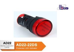 Wholesale AD22-22DS Led Indicator Lamp 220vac with red color from china suppliers