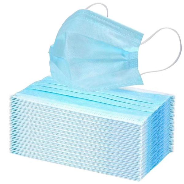 3 Ply Disposable Respirator Mask Breathable Skin Friendly Earloop Procedure