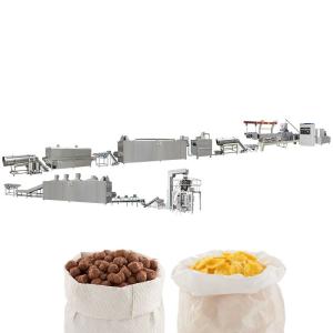 Wholesale Corn Puff Snacks Food Breakfast Cereal Production Line Extrusion from china suppliers