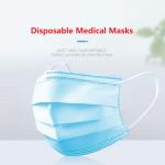 FDA CE Surgical Medical Mask 3 Ply Filter Surgical Respirator Customized Size