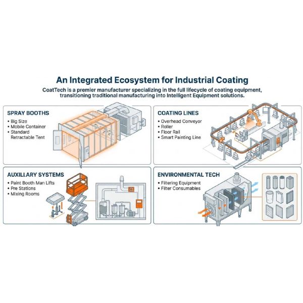 Customizable Filtering Equipment For Spray Painting Multi-Layer Filter System