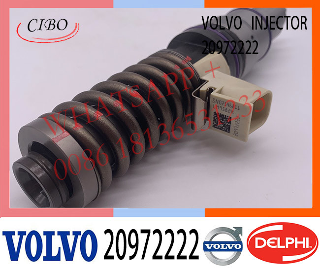 20972222 BEBE4D16004 Diesel Engine Fuel Injector 21371675 85000872 85003266 85009266 for VOL Truck