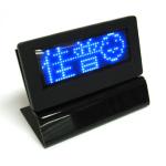 Rechargable LED message Badge 7*21 dots name tag